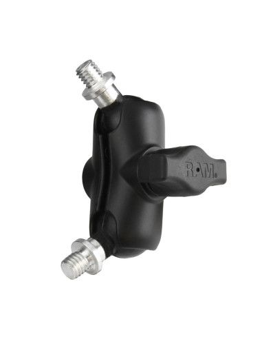 RAM® Double Ball Mount with Two 3/8"-16 Threaded Studs