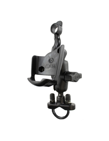 RAM® Handlebar U-Bolt Ball Mount for Garmin GPS 60 Series + More