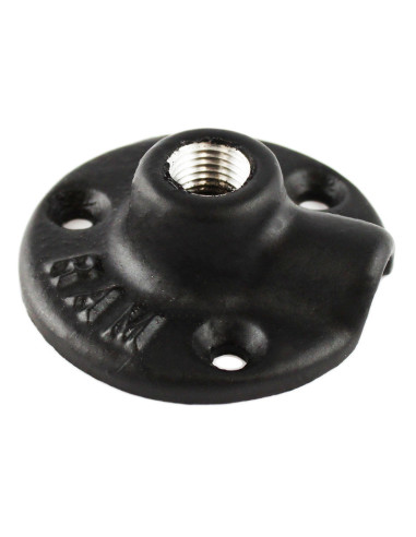 RAM® 90-Degree 1/4" NPT Threaded Hole with Round Base