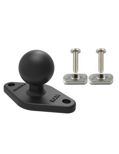 RAM® Ball Adapter with Flat Panel Mounting Hardware - 3/4" Screws