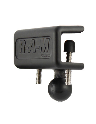 RAM® Glare Shield Clamp Ball Base with Stainless Steel Screws