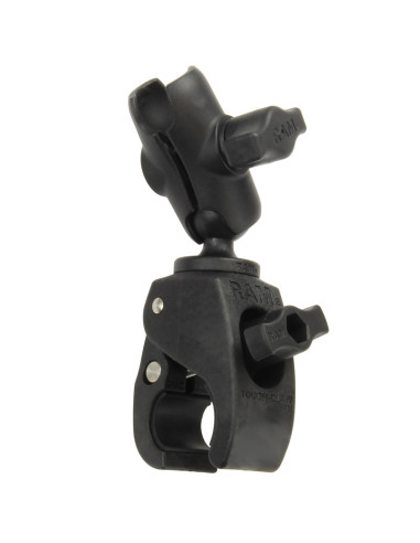 RAM® Tough-ClawT Small Clamp Mount with Double Socket Arm