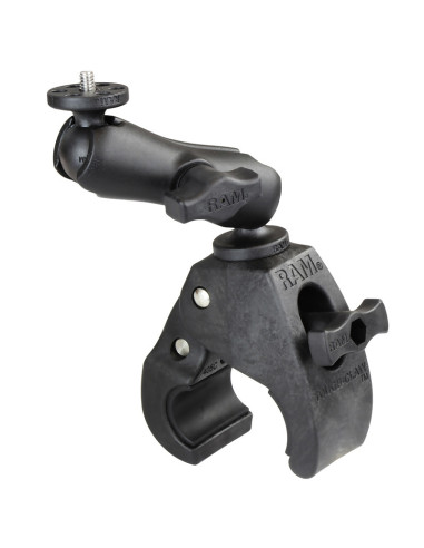 RAM® Tough-ClawT Medium Clamp Mount with 1/4"-20 Camera Adapter