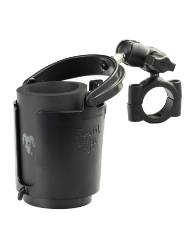 RAM® Level CupT 16oz Drink Holder with RAM® TorqueT Large Rail Base