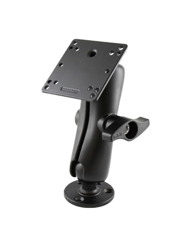 RAM® Double Ball Mount with 100x100mm VESA Plate and Large Knob - Medium