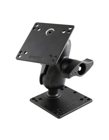 RAM® Double Ball Mount with Two Steel Reinforced 100x100mm VESA Plates