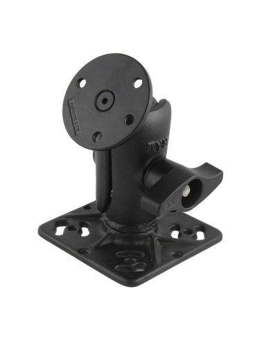 RAM® Drill-Down Mount with Steel Reinforced Large Round Plate