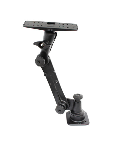 RAM® RatchetT Extended Horizontal Mount with Large Electronics Plate