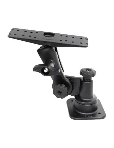 RAM® RatchetT Horizontal Mount with Large Electronics Plate