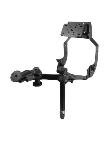 RAM® MDT Display Mount with Double Swing Arm and 8" Upper Pole