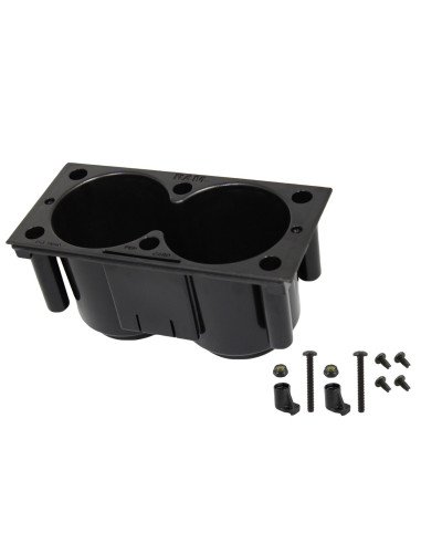 RAM® Tough-BoxT 4" Filler Dual Cup Holders