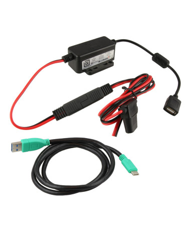 GDS® Modular 10-30V Hardwire Charger with Type-C Cable