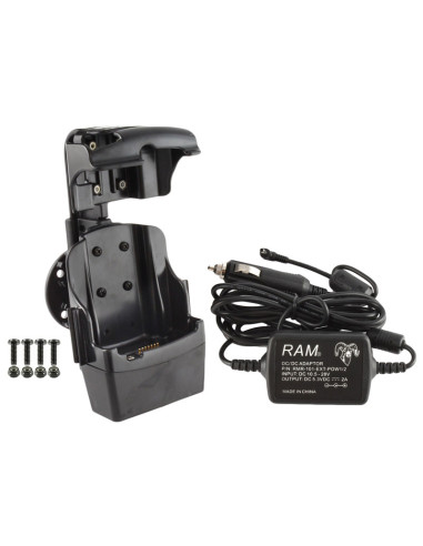 RAM® Quick-DrawT Jr Powered Dock for Motorola MC5590 - Cig Charger