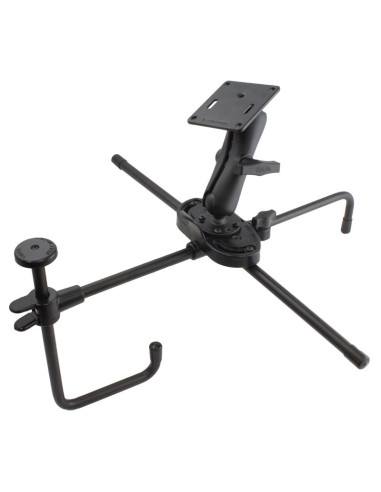 RAM® Seat-MateT with Double Ball Mount and 75x75mm VESA Plate