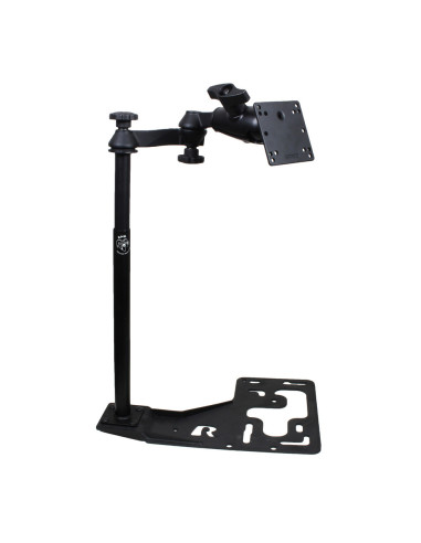 RAM® No-DrillT Mount for Heavy Duty Trucks with  VESA Plate - D Size