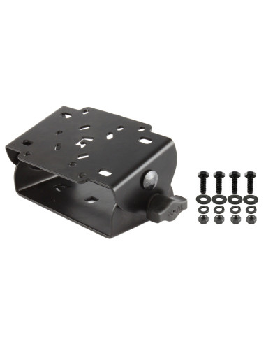 RAM® Tilt-N-TurnT 45-Degree Bracket with MDT Mounting Hardware