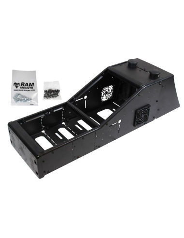 RAM® Tough-BoxT Angled Console with Ford Police Interceptor Back Fairing