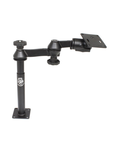 RAM® Tele-PoleT with 8" & 9" Poles, Swing Arms & 75x75mm VESA Plate