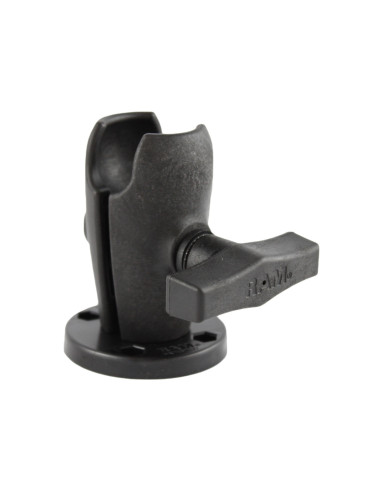 RAM® Single Socket Arm with Round Plate