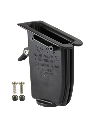 RAM® Drop-N-LockT Scanner Gun Holder