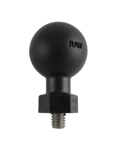 RAM® Tough-BallT with 3/8"-16 X .375" Threaded Stud - C Size