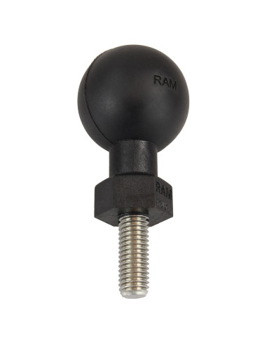 RAM® Tough-BallT with M10-1.5 x 25mm Threaded Stud - C Size