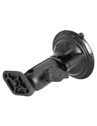 RAM® Twist-LockT Swivel Suction Cup Mount with Diamond Plate