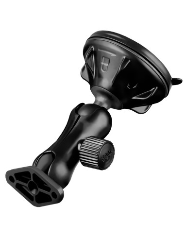 RAM® Twist-LockT Low-Profile Suction Cup Double Ball Mount