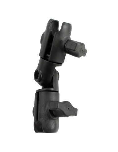 RAM® Composite Double Socket Swivel & Ratchet Arm with No Center Knob