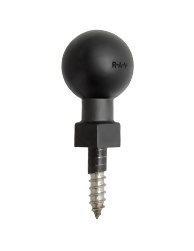 RAM® Tough-BallT with 1/4"-20 Lag Bolt