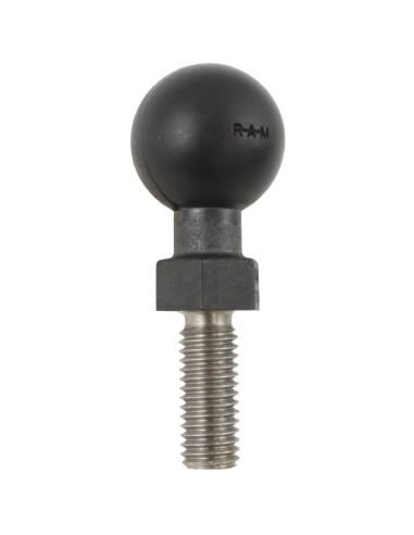 RAM® Tough-BallT with M10-1.5 x 25mm Threaded Stud - B Size