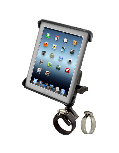 RAM® Tab-TiteT Mount with Strap Hose Clamp Base for iPad Gen 1-4 + More