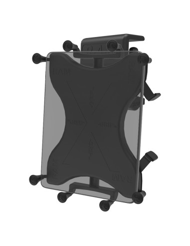 RAM® X-Grip® Mount with Glare Shield Clamp Base for 9"-11" Tablets