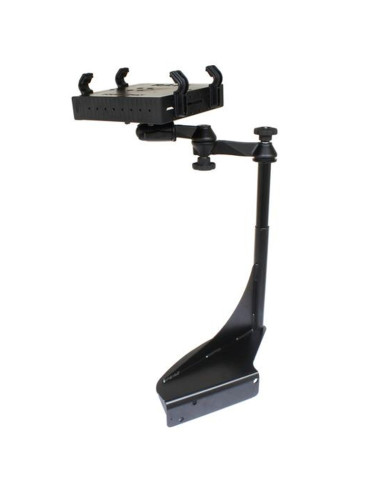 RAM® No-DrillT Laptop Mount for 05-11 Semi Trucks with Seats Inc. Chair