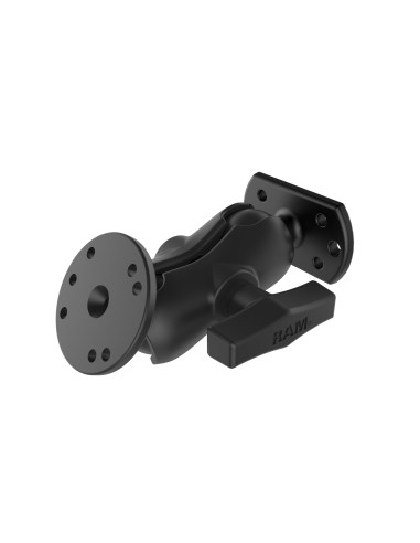 RAM® Universal Double Ball Mount for Crown Work Assist® - Short