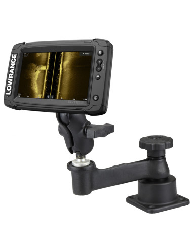 RAM® Horizontal Swing Arm Mount for Lowrance Elite-5 Series