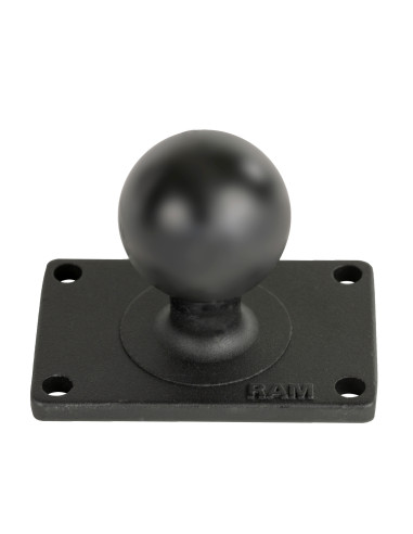 RAM® Ball Base with 1.5" x 2.5" 4-Hole Pattern - C Size