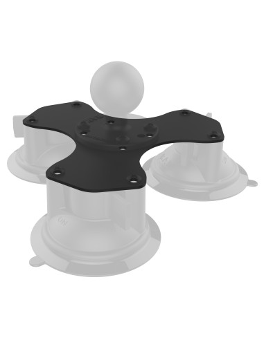 RAM® Triple Suction Cup Plate Adapter