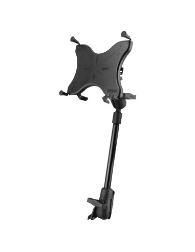 RAM® X-Grip® Wheelchair Seat Track Mount for 9"-11" Tablets