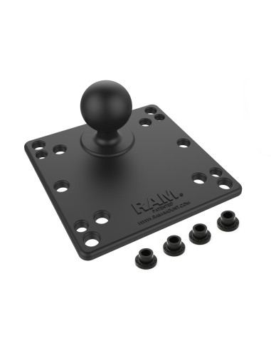 RAM® 100x100mm VESA Plate with Ball - C Size