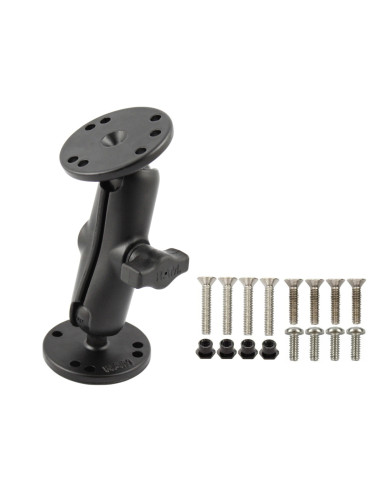 RAM® Double Ball Mount with Universal Hardware for Garmin GPSMAP + More