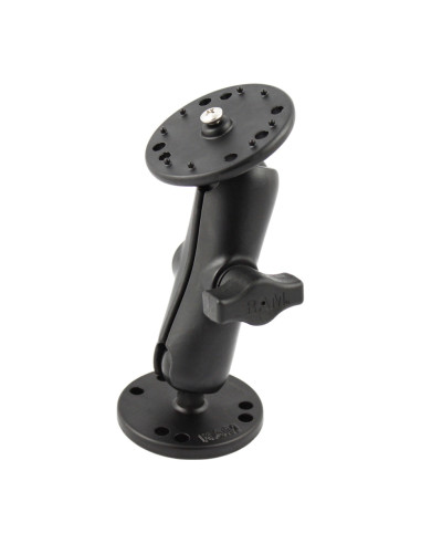 RAM® Drill-Down Double Ball Mount for Lowrance MB-7 Sonar