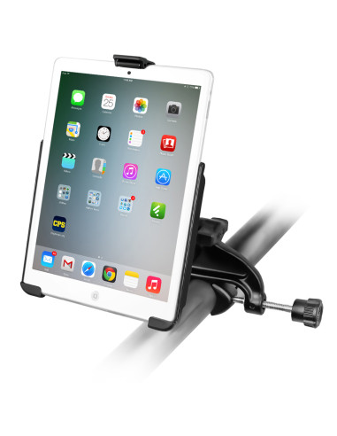 RAM® EZ-RollrT Cradle with Yoke Clamp Mount for Apple iPad mini 1-3