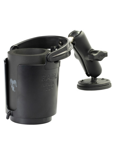 RAM® Level CupT 16oz Drink Holder with Magnetic Base