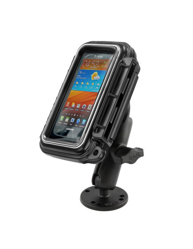 RAM® Aqua Box® Medium Device Mount with Drill-Down Base