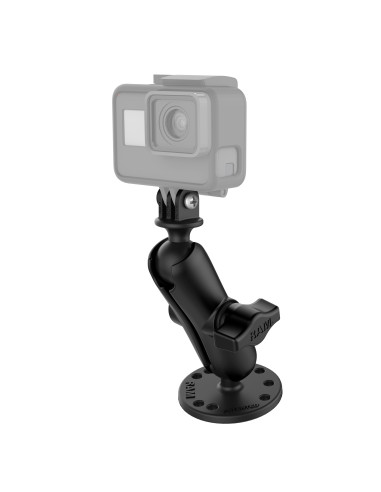 RAM® Drill-Down Mount with Universal Action Camera Adapter