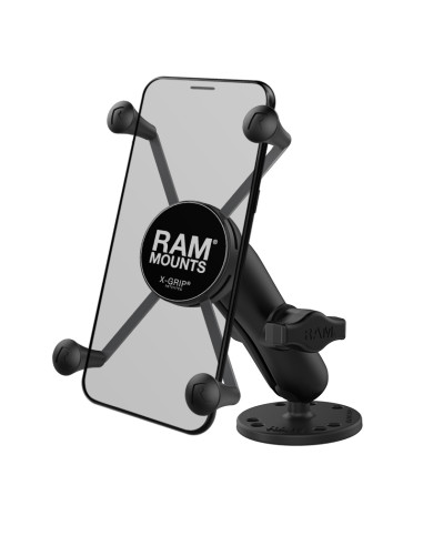 RAM® X-Grip® Large Phone Mount with Drill-Down Base