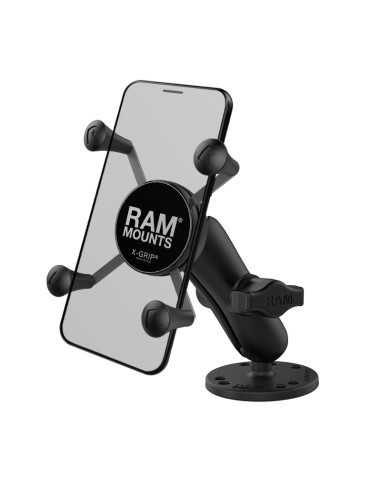 RAM® X-Grip® Phone Mount with Drill-Down Base