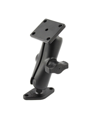 RAM® Double Ball Mount with 2-Hole & 4-Hole AMPS Plates - Medium