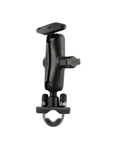 RAM® Handlebar U-Bolt Double Ball Mount - B Size Medium Stainless Steel